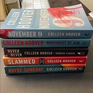 5 Colleen Hoover Books